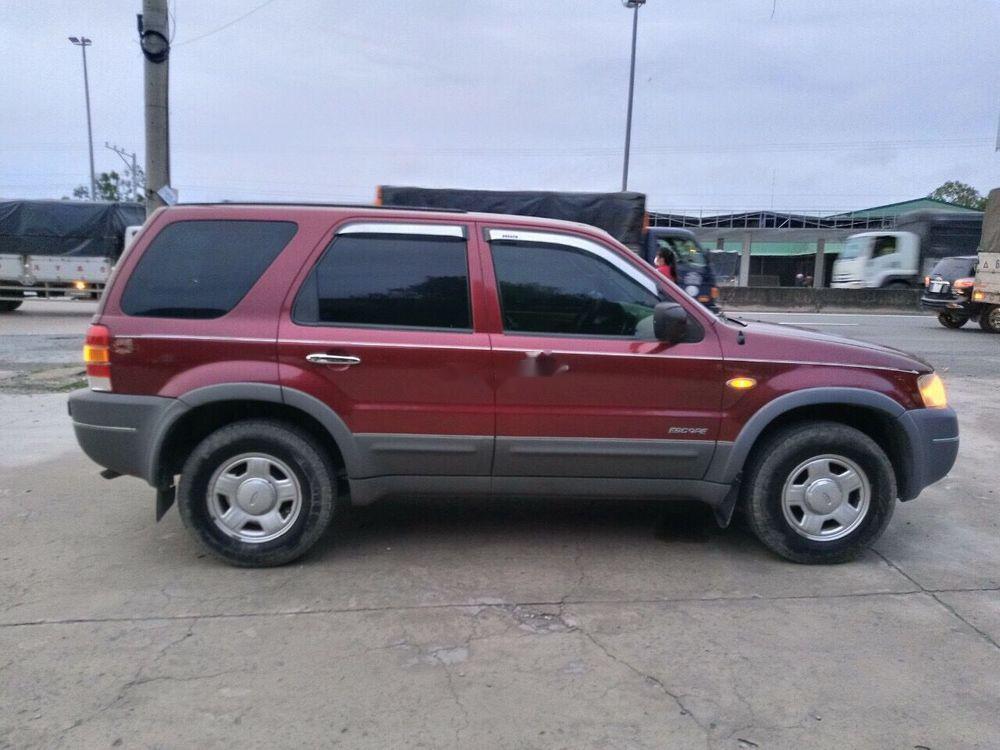 Ford Escape   2004 - Bán Ford Escape đời 2004, màu đỏ, nhập khẩu, số sàn