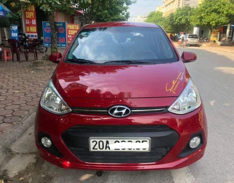 Hyundai Grand i10 2014 - Bán Hyundai Grand i10 2014, màu đỏ, giá 346tr