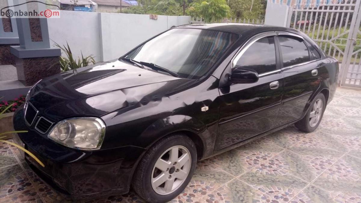 Daewoo Lacetti 2004 - Bán Daewoo Lacetti 2004, màu đen, 138 triệu