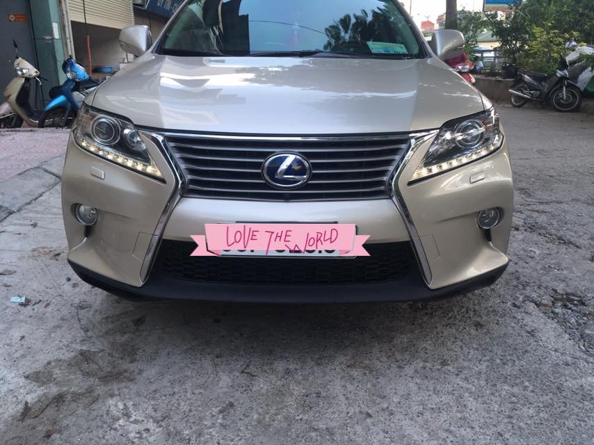 Lexus RX  350 2009 - Bán Lexus RX350 sx 2009, màu vàng, nhập khẩu nguyên chiếc