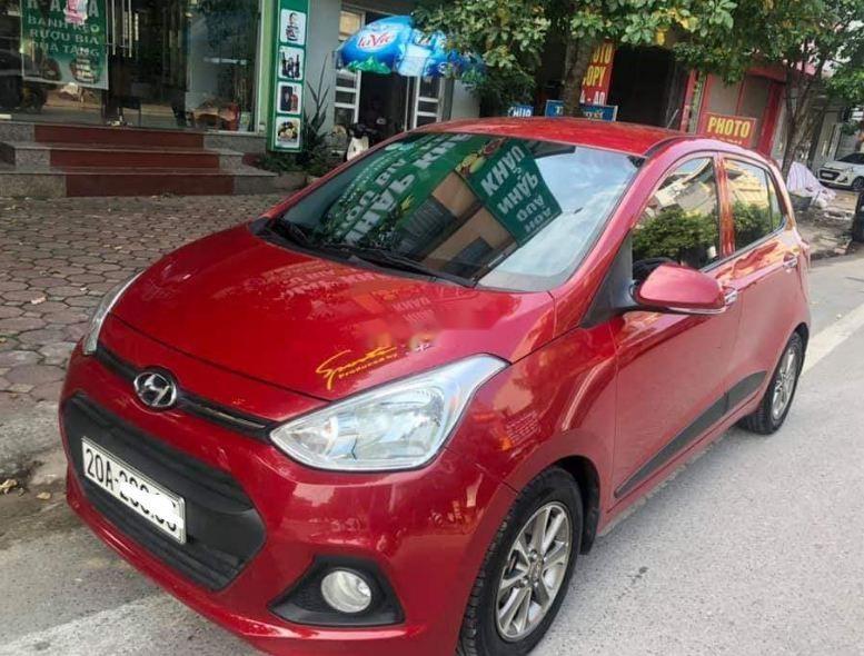 Hyundai Grand i10 2014 - Bán Hyundai Grand i10 2014, màu đỏ, giá 346tr