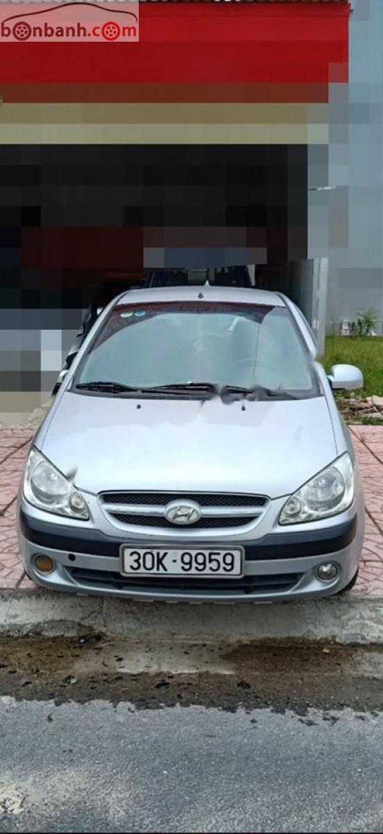 Hyundai Click 2008 - Bán Hyundai Click đời 2008, màu bạc, nhập khẩu, số tự động