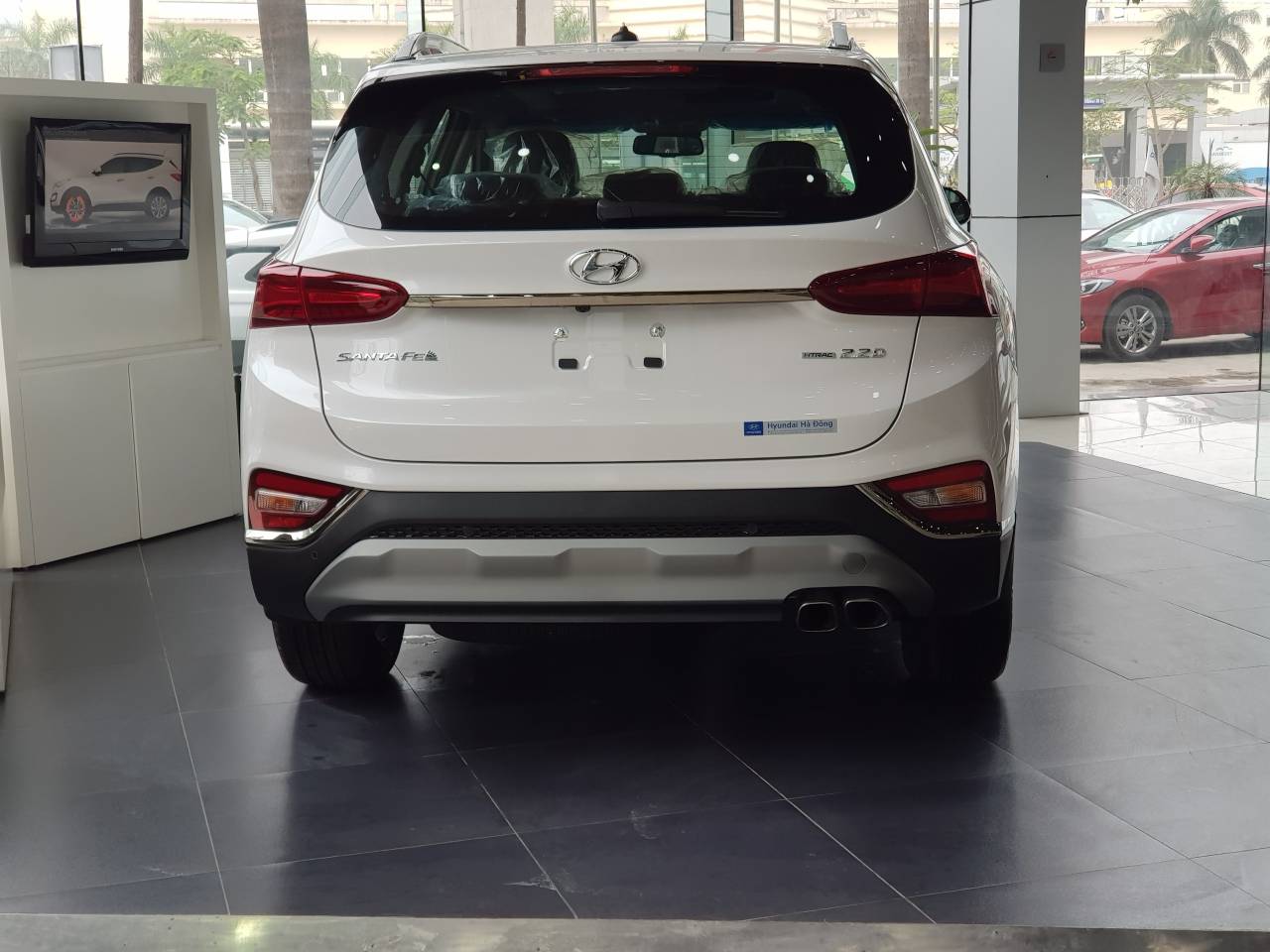 Hyundai Santa Fe 2019 - 【Mẫu Santa Fe 2019 mới nhất 】Hyundai Hà Đông, chỉ với 200tr là lấy xe hỗ trợ trả góp 90%, KM siêu khủng, LH 0981476777