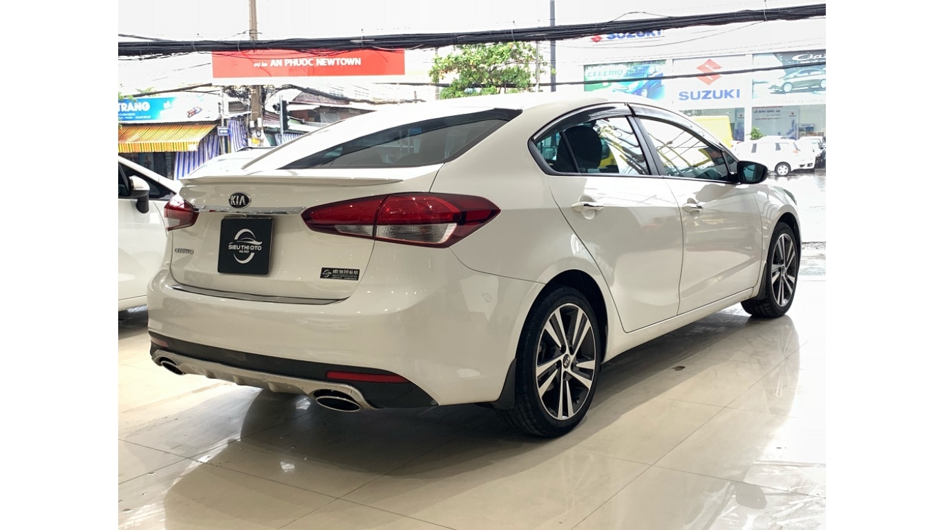 Kia Cerato 1.6 MT 2018 - Bán xe Kia Cerato 1.6 MT 2018, màu trắng, hotline: 0985.190491 Ngọc