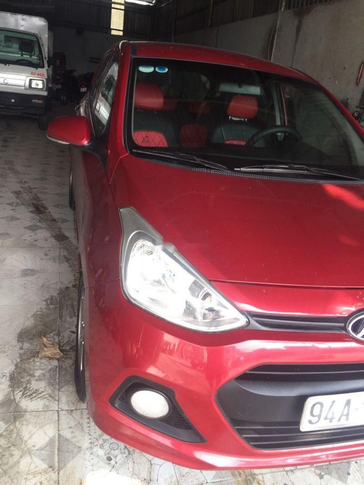 Hyundai Grand i10 2015 - Bán Hyundai Grand i10 sản xuất năm 2015, màu đỏ