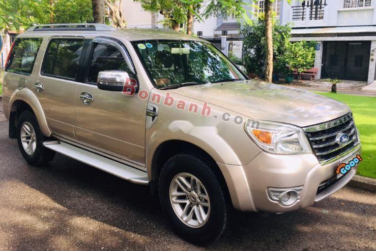 Ford Everest 2009 - Bán Ford Everest sản xuất 2009, màu vàng