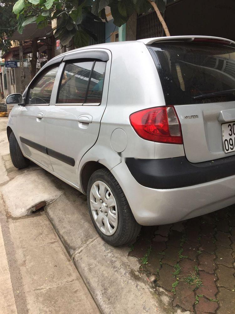 Hyundai Getz   2009 - Gia đình bán xe Hyundai Getz 2009, màu bạc, nhập khẩu, giá chỉ 165 triệu