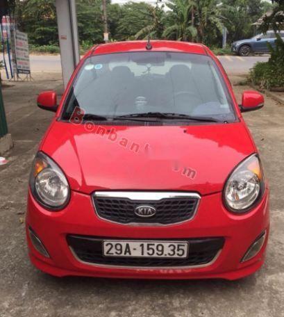 Kia Morning   SLX 1.0 MT  2011 - Bán xe Kia Morning SLX 1.0 MT năm sản xuất 2011, màu đỏ số sàn, giá 175tr