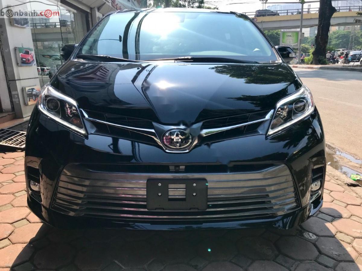 Toyota Sienna 2019 - Bán Toyota Sienna Limited 3.5 đời 2019, màu đen, nhập khẩu