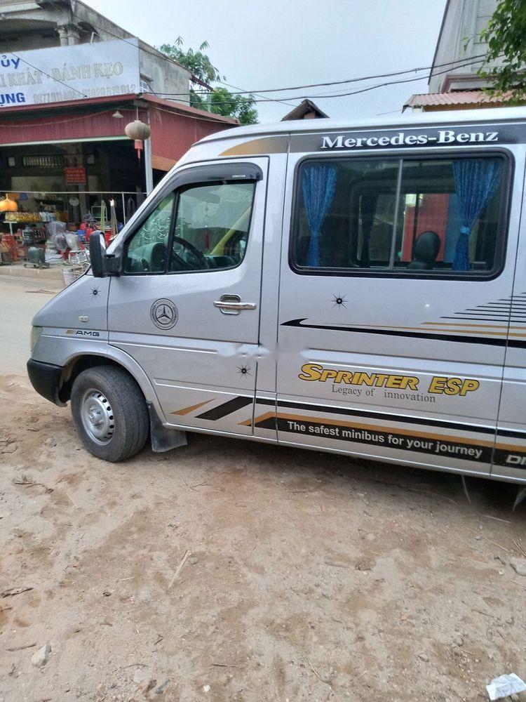 Mercedes-Benz Sprinter 2007 - Bán lại xe Mercedes Sprinter đời 2007, màu bạc