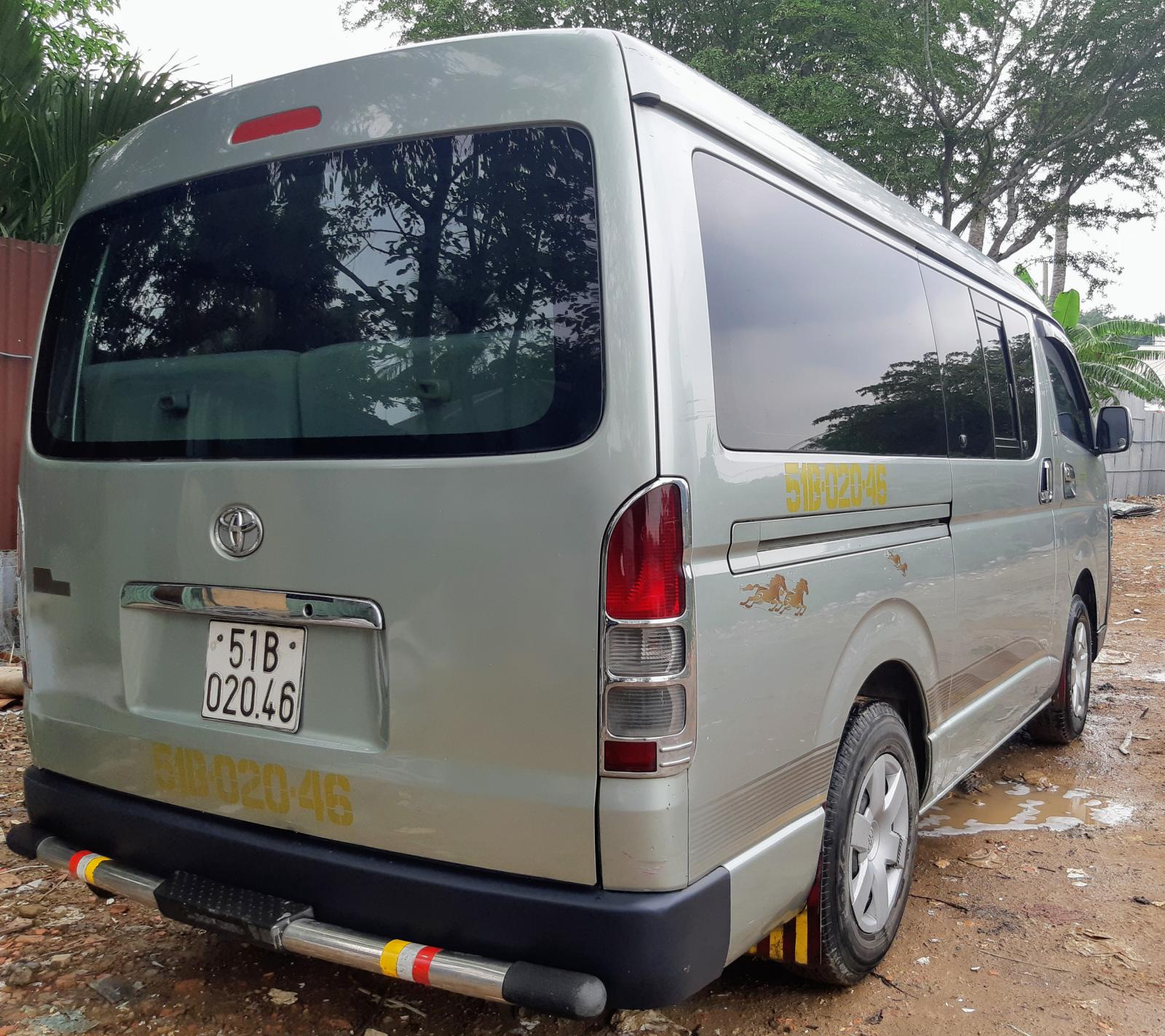 Toyota Hiace 2007 - Cần bán Toyota Hiace sx cuối 2007, form 2008 16 chỗ máy dầu