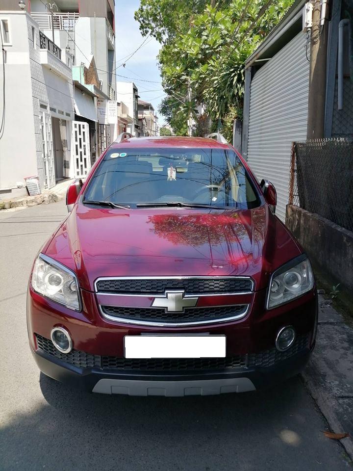 Chevrolet Captiva 2008 - Gia đình cần xe Captiva 2008, số sàn, màu đỏ cực hiếm