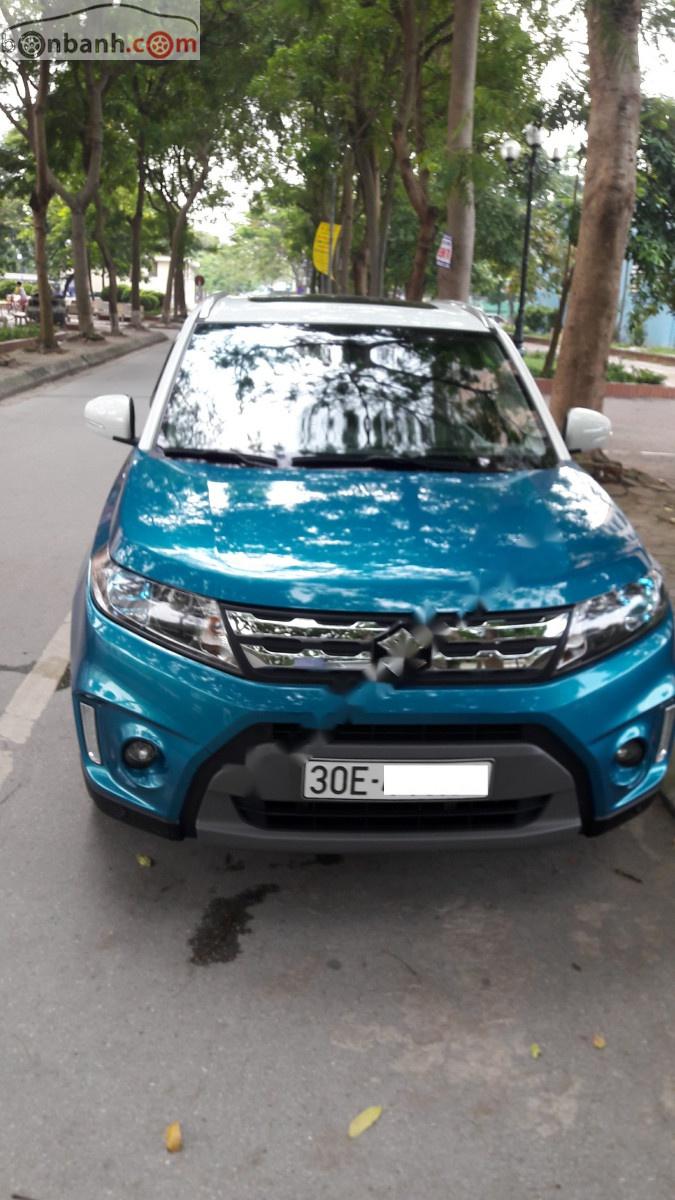 Suzuki Vitara 2016 - Bán Suzuki Vitara năm sản xuất 2016, màu xanh lam, xe nhập