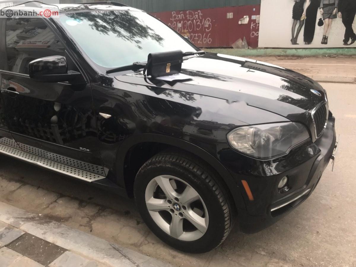 BMW X5 3.0si 2007 - Cần bán BMW X5 3.0si đời 2007, màu đen, xe nhập  