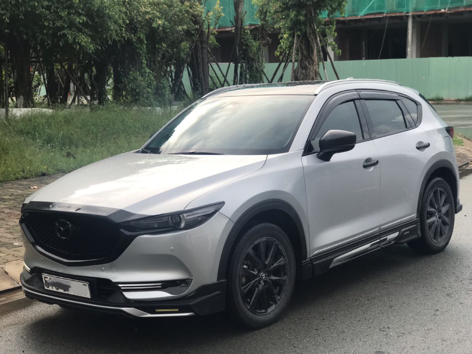 Mazda CX 5 2018 - Bán Mazda CX 5 đăng ký 2018, màu bạc còn mới