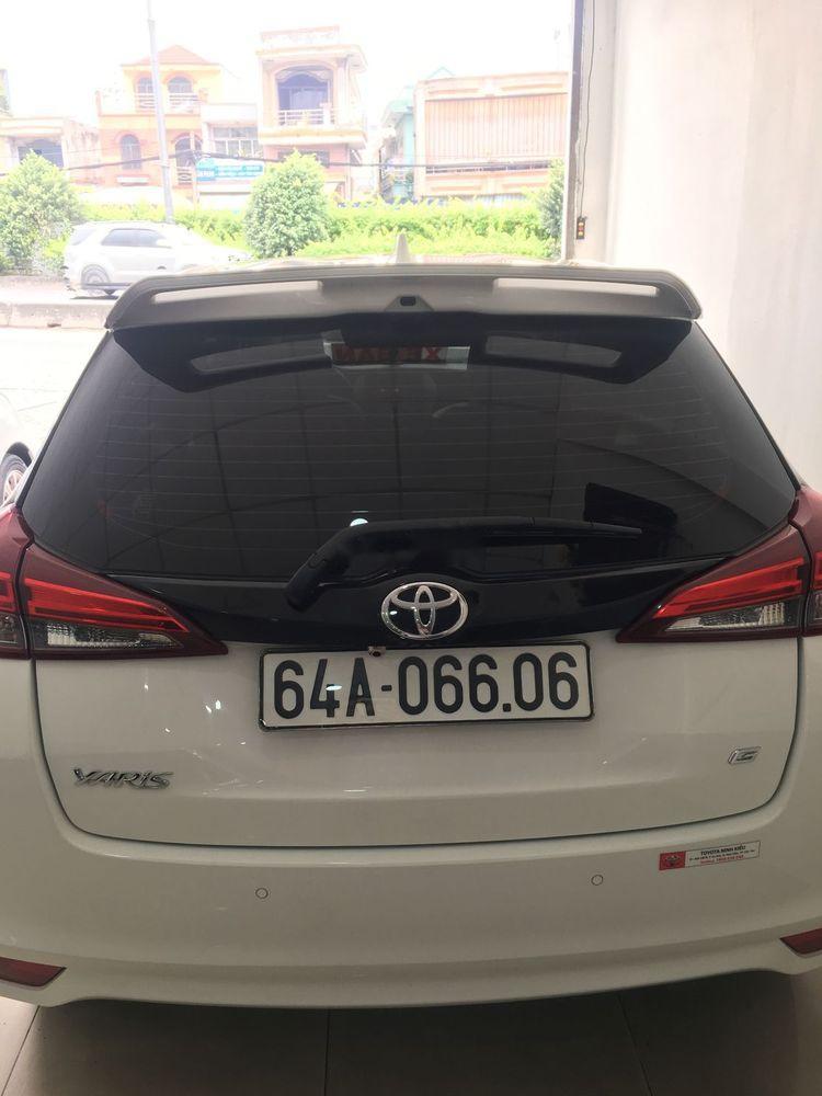 Toyota Yaris 1.5AT 2018 - Bán Toyota Yaris 1.5AT sản xuất 2018, màu trắng