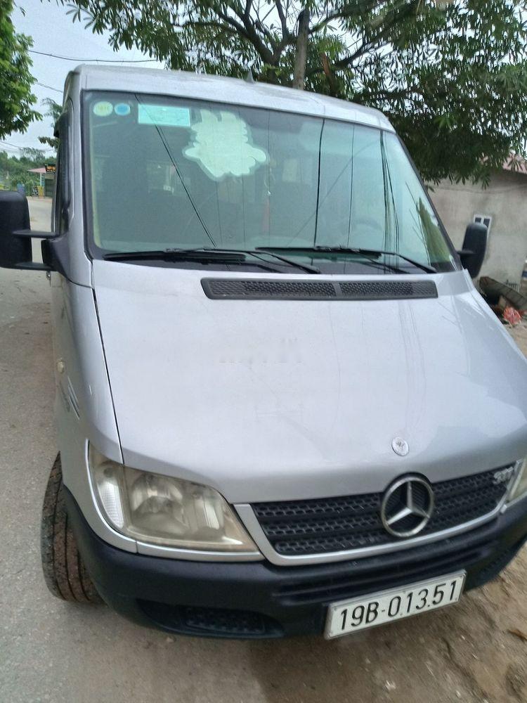 Mercedes-Benz Sprinter 2007 - Bán lại xe Mercedes Sprinter đời 2007, màu bạc