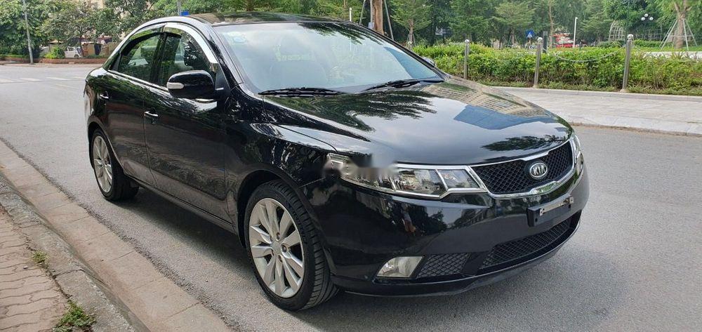 Kia Forte   2011 - Cần bán gấp xe cũ Kia Forte đời 2011, màu đen