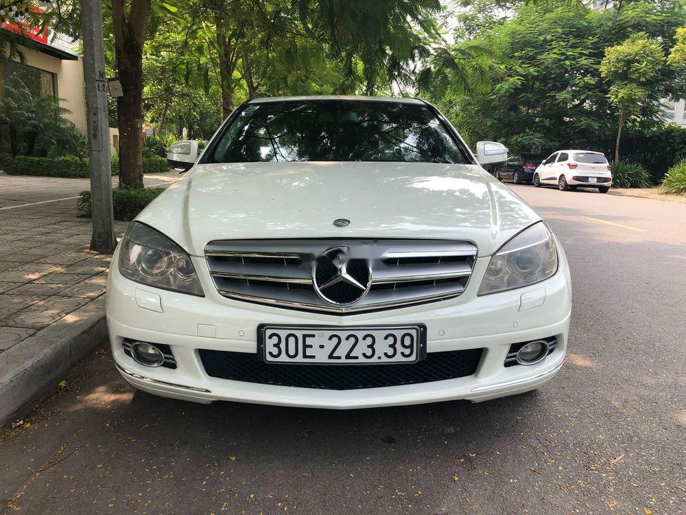 Mercedes-Benz C class  C230  2008 - Bán Mercedes C230 năm 2008, màu trắng  