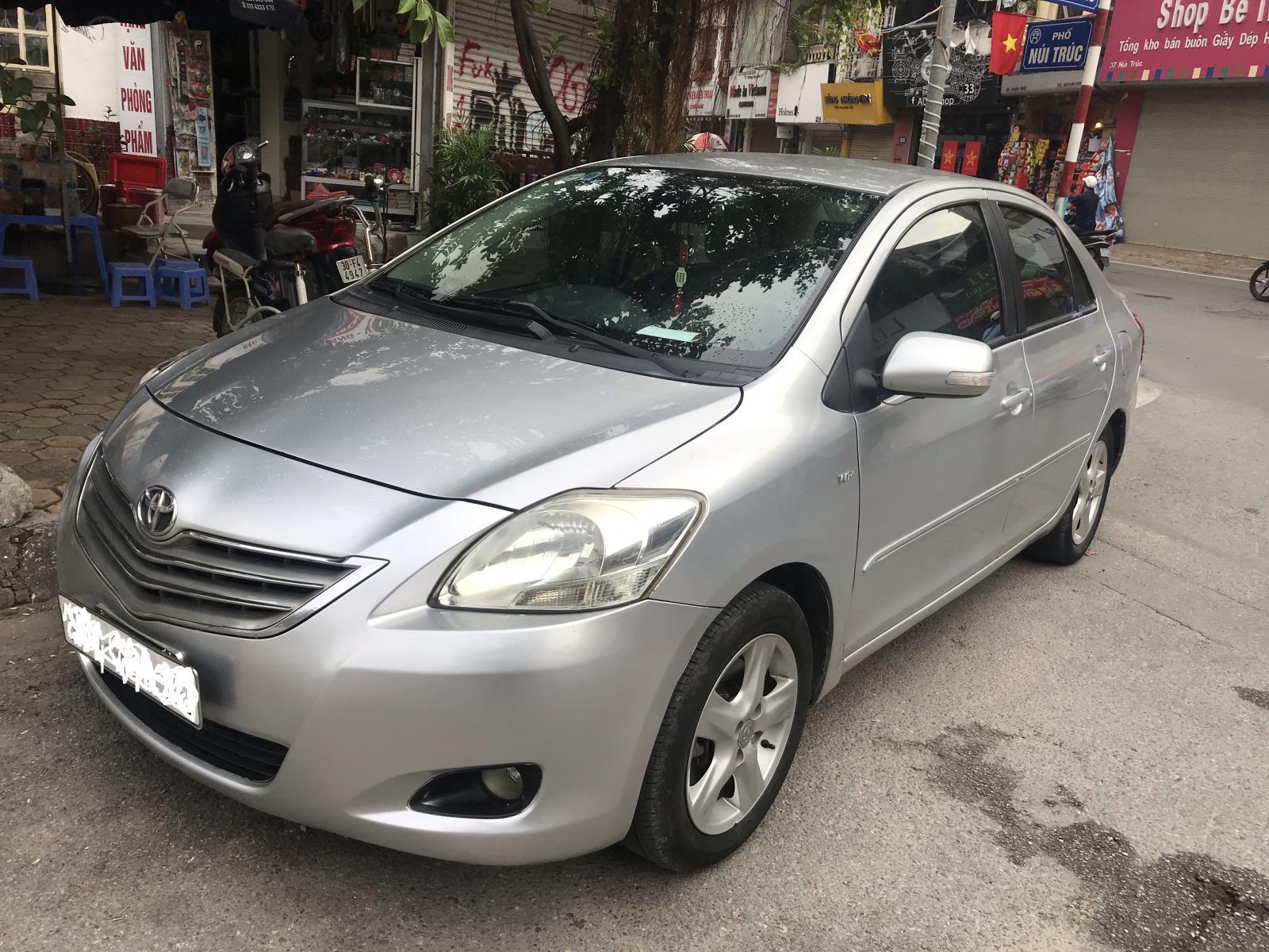 Toyota Vios 2008 - Bán ô tô Toyota Vios năm sản xuất 2008, màu bạc, 315tr