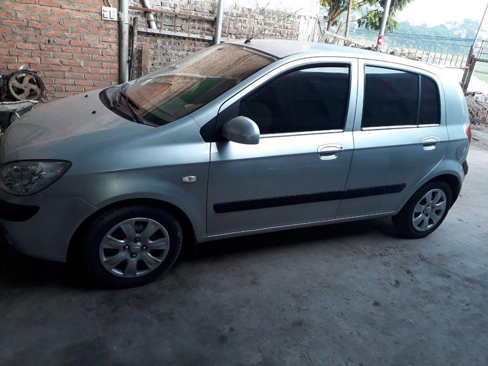 Hyundai Getz   2010 - Cần bán Hyundai Getz đời 2010, màu bạc, nhập khẩu  