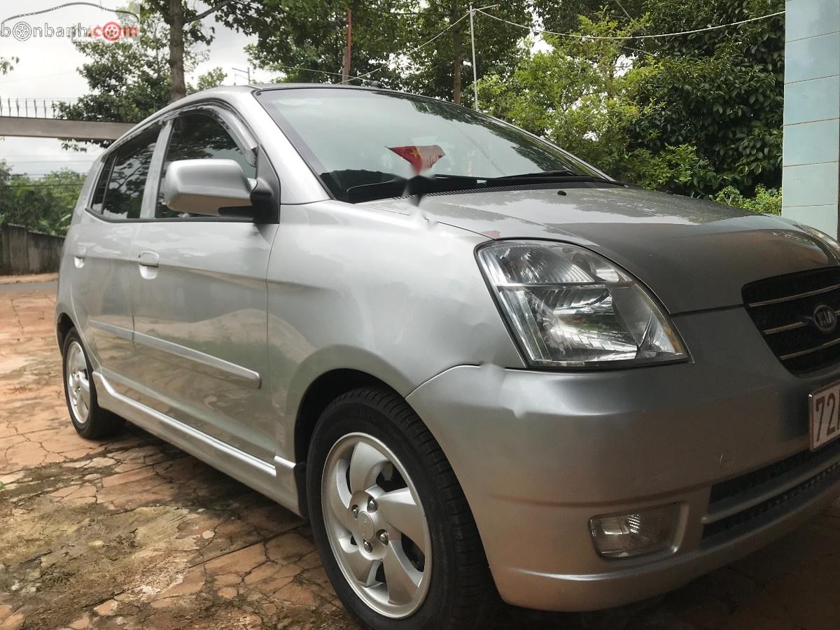 Kia Picanto 2007 - Cần bán Kia Picanto đời 2007, màu bạc, nhập khẩu Hàn Quốc 