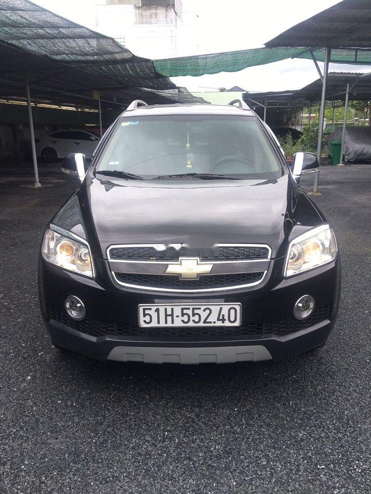 Chevrolet Captiva 2009 - Chính chủ bán Chevrolet Captiva đời 2009, màu đen  