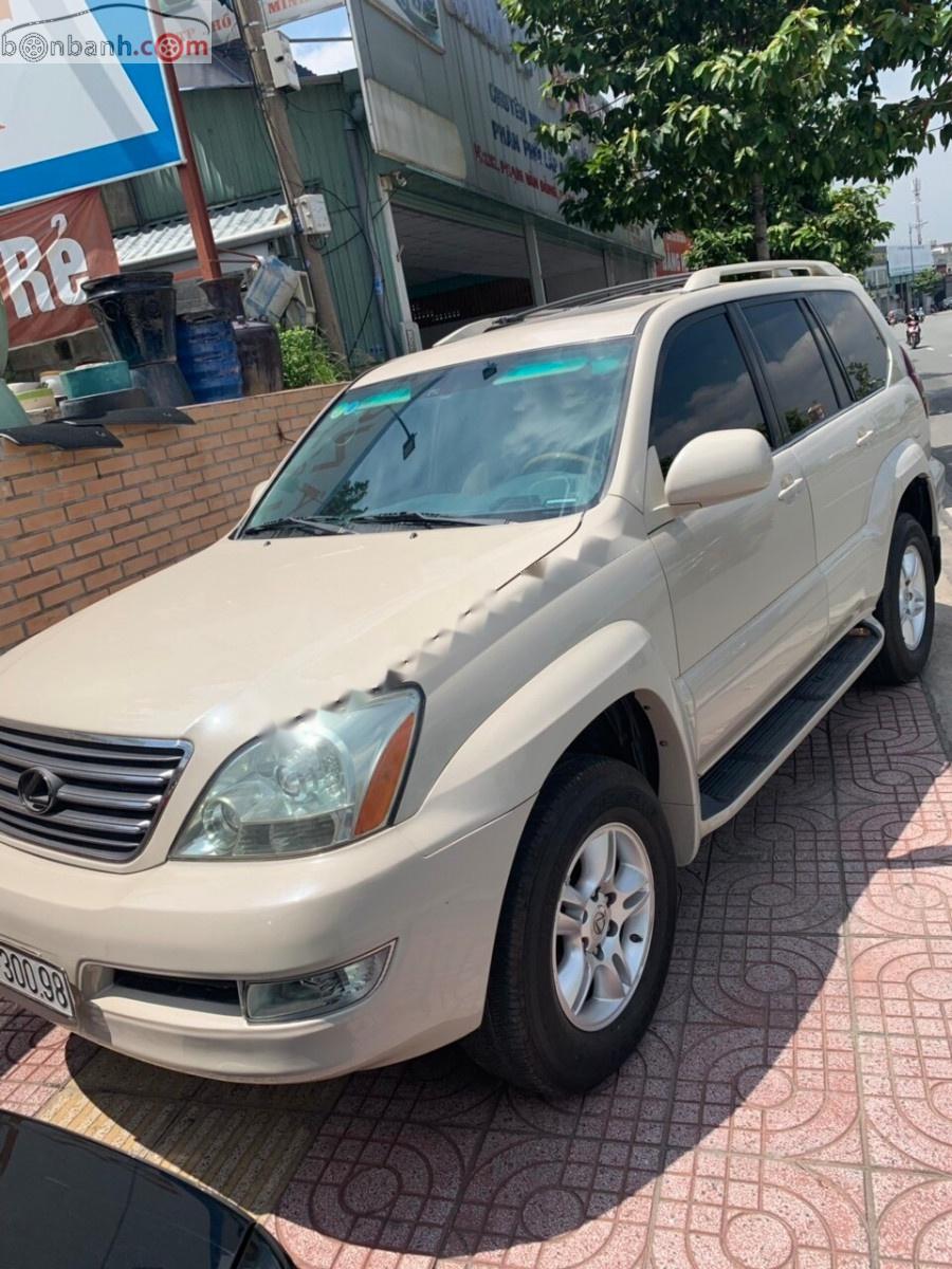 Lexus GX 470 2003 - Bán xe Lexus GX 470 năm 2003, màu kem (be), xe nhập, chính chủ