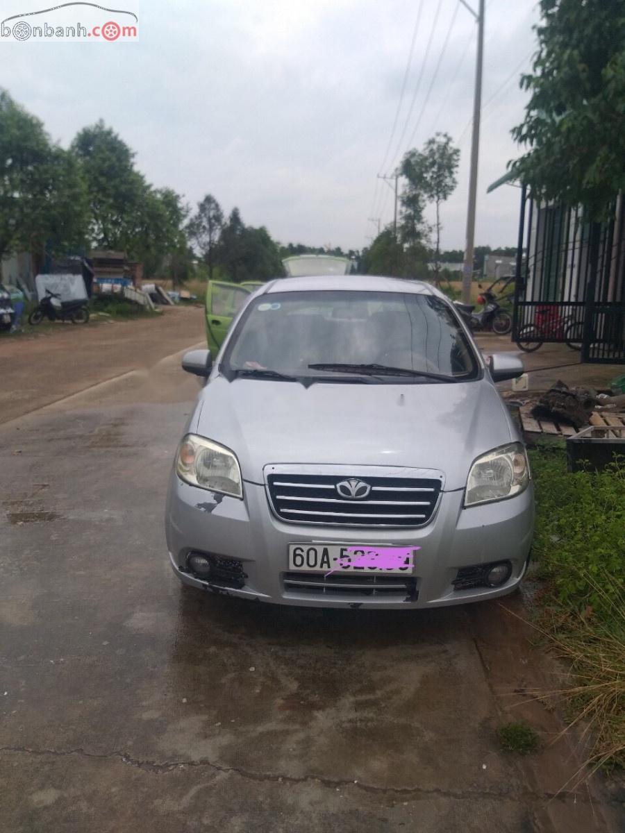 Daewoo Gentra 2009 - Cần bán xe cũ Daewoo Gentra đời 2009, màu bạc