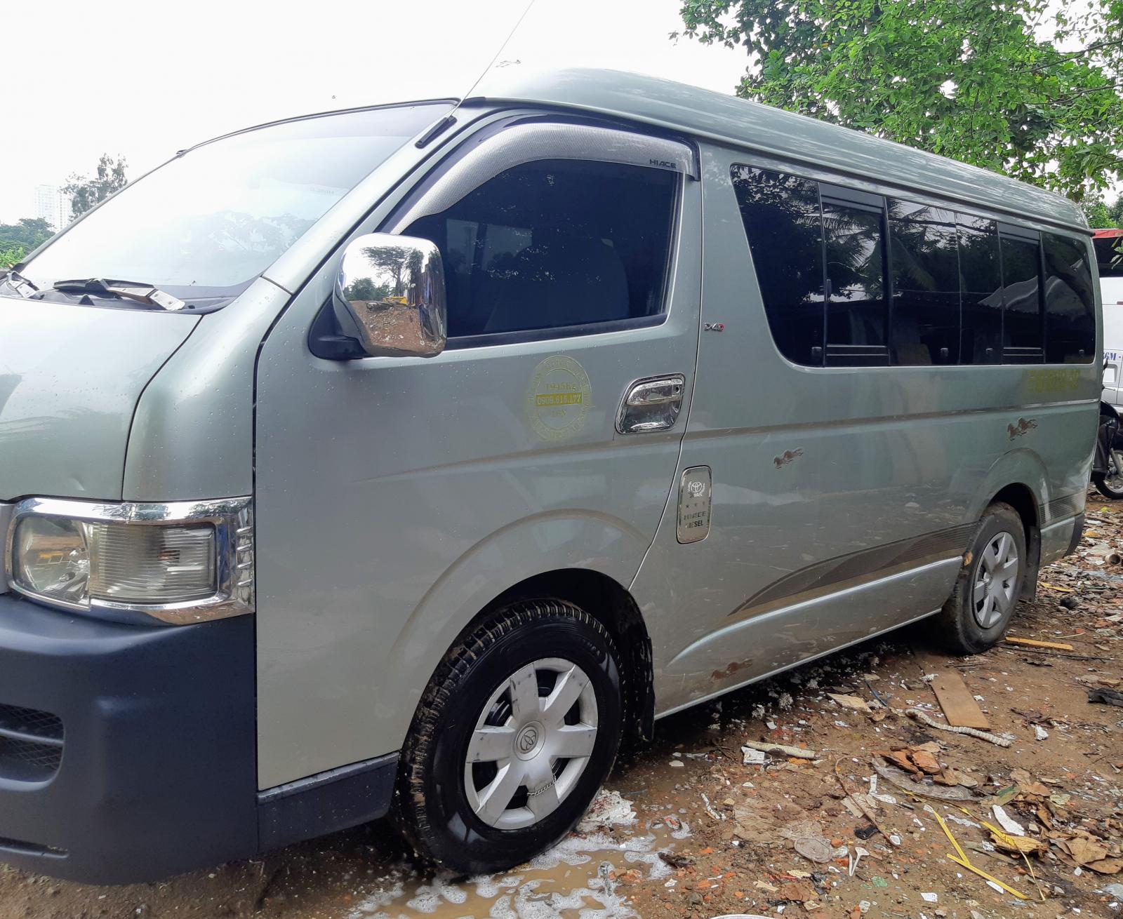 Toyota Hiace 2007 - Cần bán Toyota Hiace sx cuối 2007, form 2008 16 chỗ máy dầu