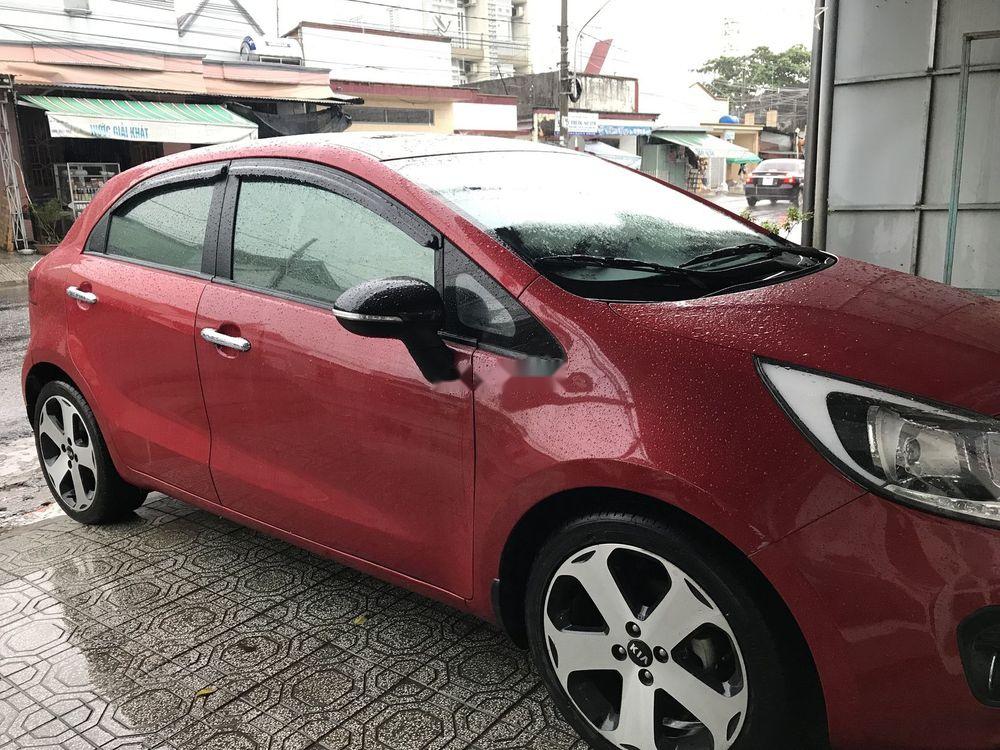 Kia Rio   2012 - Bán Kia Rio đời 2012, màu đỏ, nhập khẩu xe gia đình, 400 triệu