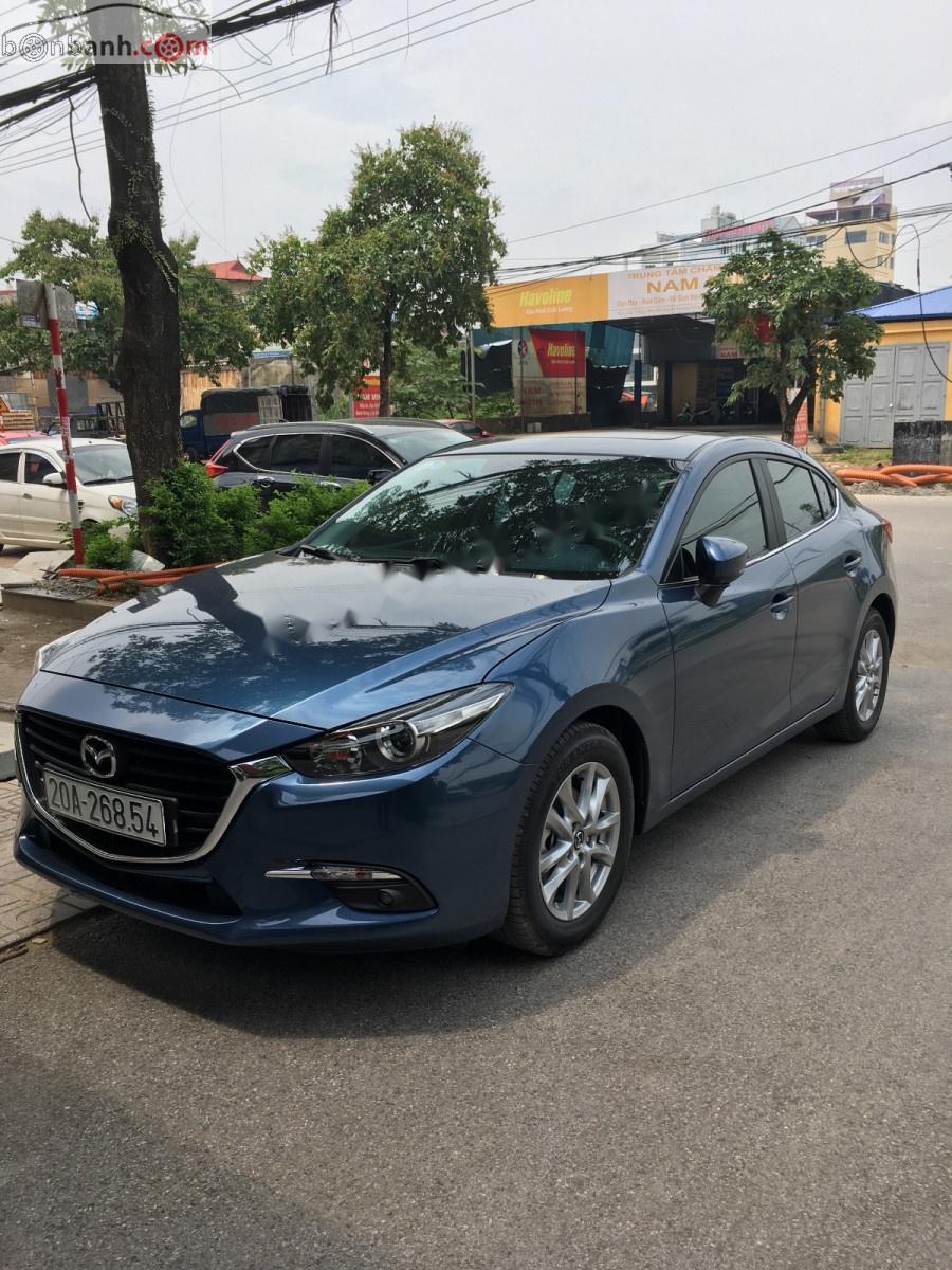 Mazda 3 2018 - Bán Mazda 3 đời 2018, màu xanh lam, xe đẹp như mới  