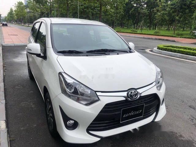 Toyota Wigo   2019 - Cần bán Toyota Wigo sản xuất 2019, màu trắng, nhập khẩu  