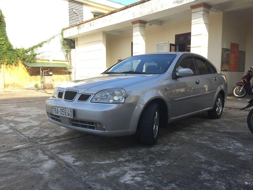 Daewoo Lacetti   2014 - Bán ô tô Daewoo Lacetti năm 2014, màu bạc, 160tr