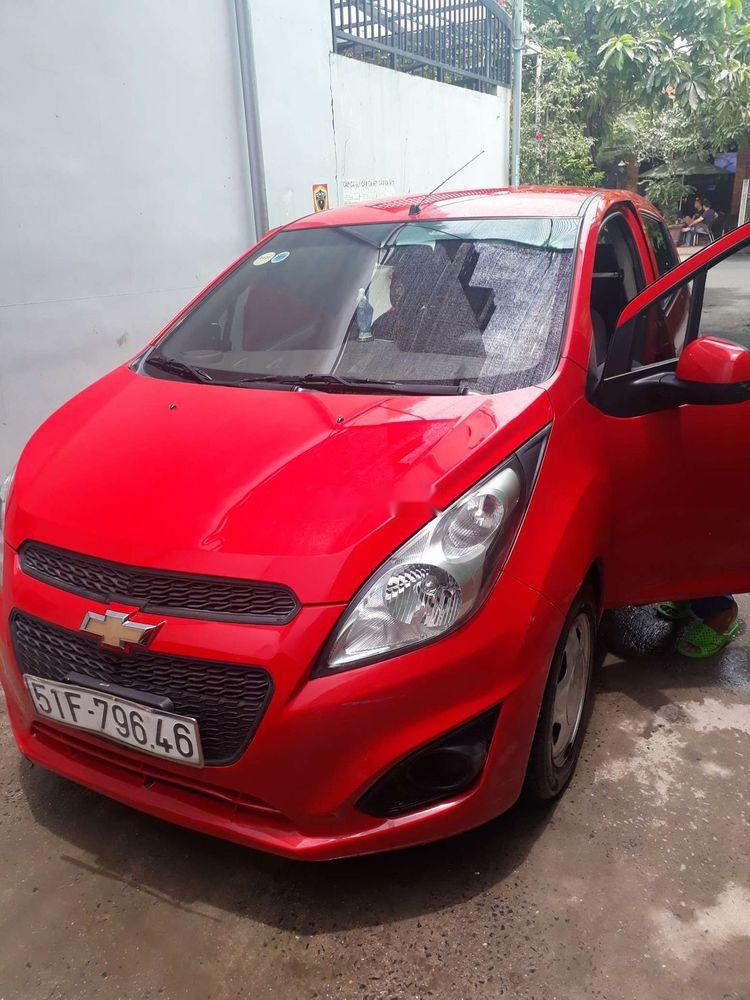 Chevrolet Spark 2016 - Bán Chevrolet Spark sản xuất năm 2016, màu đỏ, nhập khẩu nguyên chiếc xe gia đình, 220tr