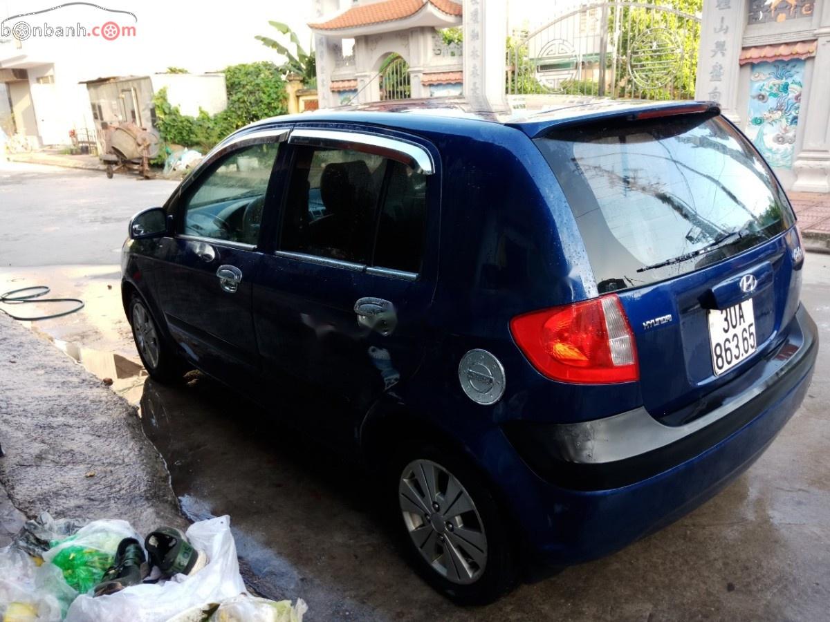 Hyundai Getz 2008 - Bán Hyundai Getz sản xuất 2008, màu xanh lam, nhập khẩu  