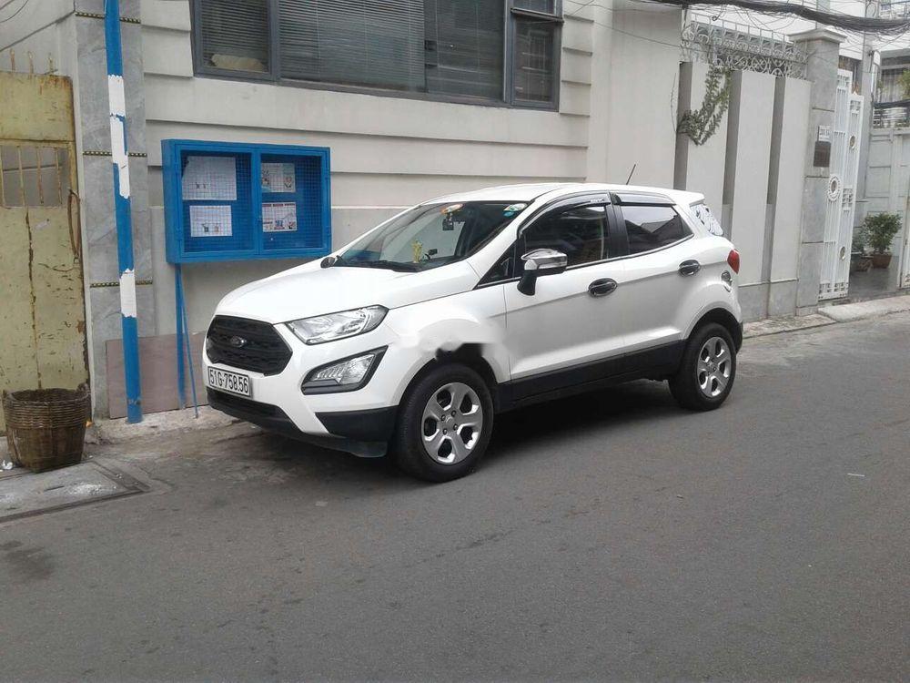 Ford EcoSport 2019 - Cần bán xe Ford EcoSport sản xuất năm 2019, màu trắng, mới chạy 17000 km