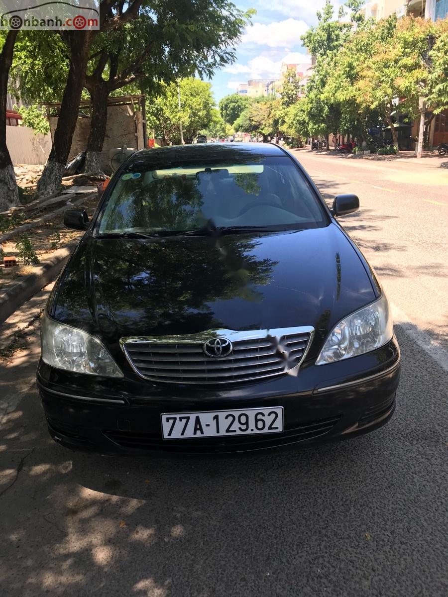 Toyota Camry 2.4G 2003 - Xe Toyota Camry 2.4G 2003, màu đen, xe nhập