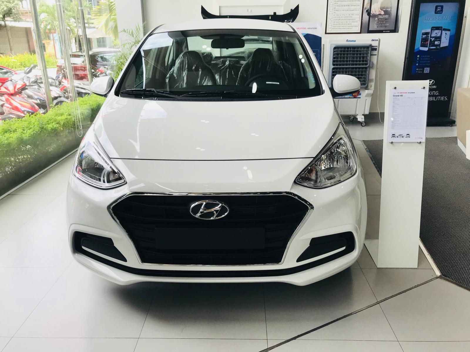 Hyundai Grand i10 2019 - Giao xe ngay + khuyến mãi 7 triệu phụ kiện + 110 triệu với Hyundai Grand i10, hotline: 0974 064 605