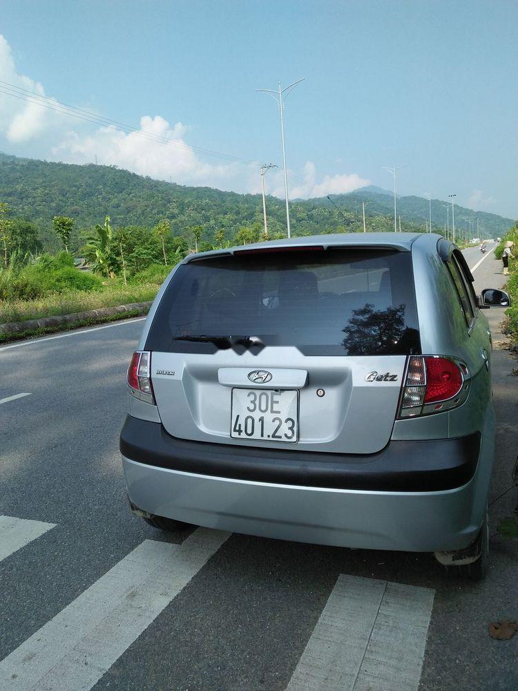 Hyundai Getz   2010 - Bán ô tô Hyundai Getz 2010, màu bạc, nhập khẩu