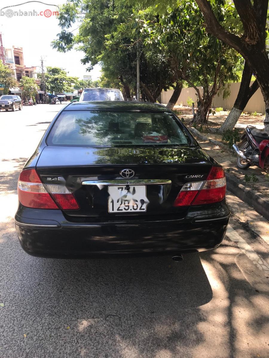 Toyota Camry 2.4G 2003 - Xe Toyota Camry 2.4G 2003, màu đen, xe nhập