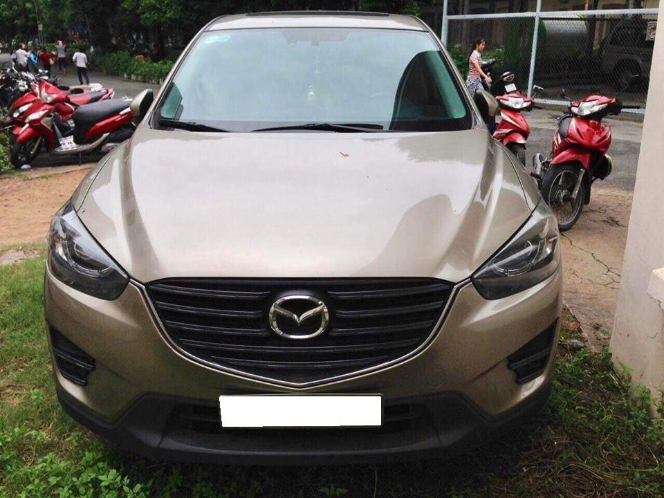 Mazda CX 5 2017 - Cần sang lại em Mazda CX5 2017 tự động, bản 2.0, màu vàng cát cực đẹp