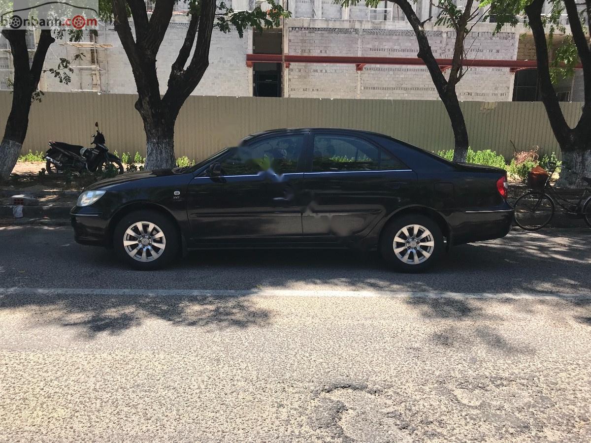 Toyota Camry 2.4G 2003 - Xe Toyota Camry 2.4G 2003, màu đen, xe nhập