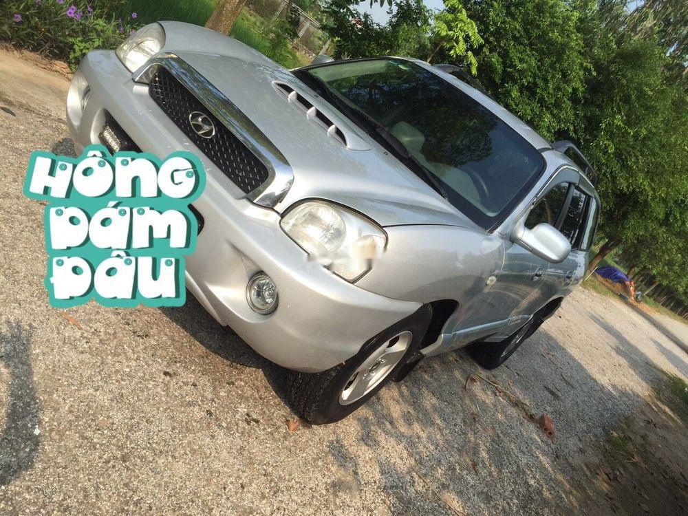 Hyundai Santa Fe   2002 - Bán Hyundai Santa Fe AT năm 2002, nhập khẩu nguyên chiếc