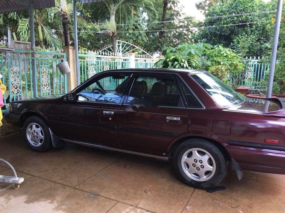 Toyota Camry   1989 - Bán Toyota Camry sản xuất năm 1989, màu đỏ, xe nhập