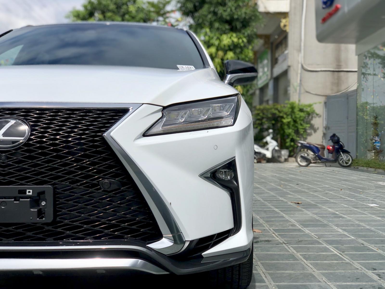 Lexus RX 2019 - Bán Lexus RX 350 F Sport model 2020, màu trắng, nhập khẩu Mỹ, Mr Huân 0981.0101.61