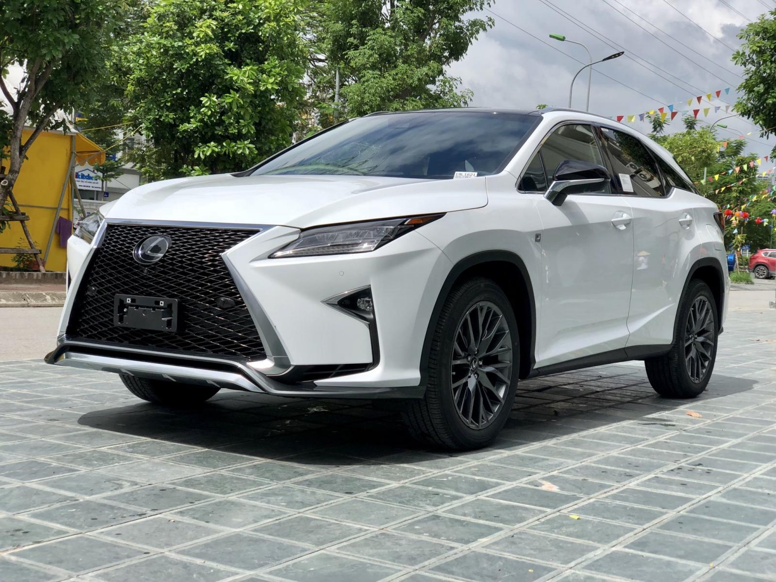 Lexus RX 2019 - Bán Lexus RX 350 F Sport model 2020, màu trắng, nhập khẩu Mỹ, Mr Huân 0981.0101.61