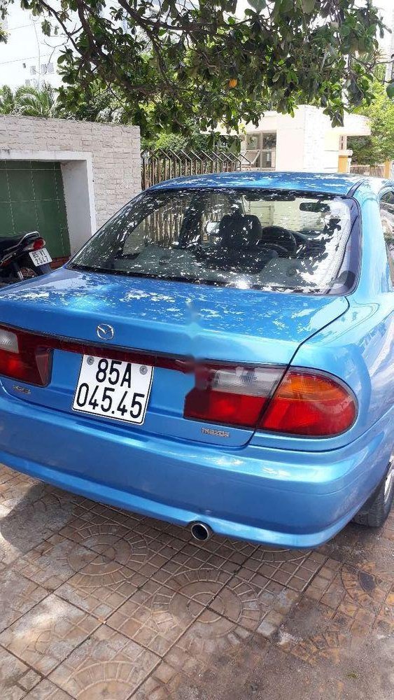 Mazda 323   2001 - Bán Mazda 323 đời 2001, màu xanh lam, giá chỉ 120 triệu