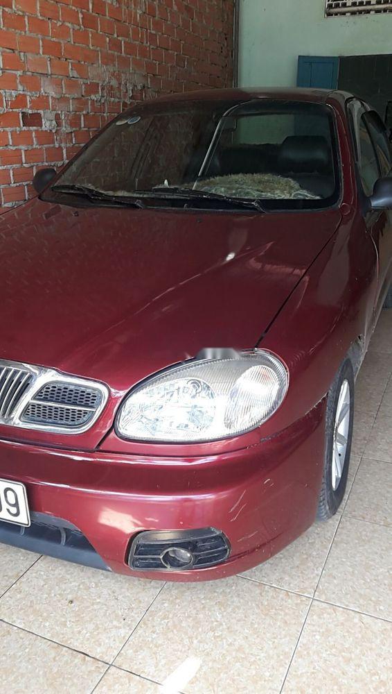 Daewoo Lanos   2001 - Bán Daewoo Lanos 2001, màu đỏ, nhập khẩu chính chủ