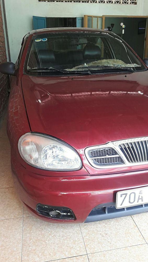 Daewoo Lanos   2001 - Bán Daewoo Lanos 2001, màu đỏ, nhập khẩu chính chủ